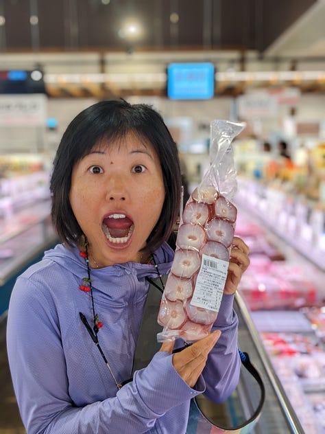 Shopping at Kanemori Red Brick Warehouse district (金森赤レンガ倉庫)