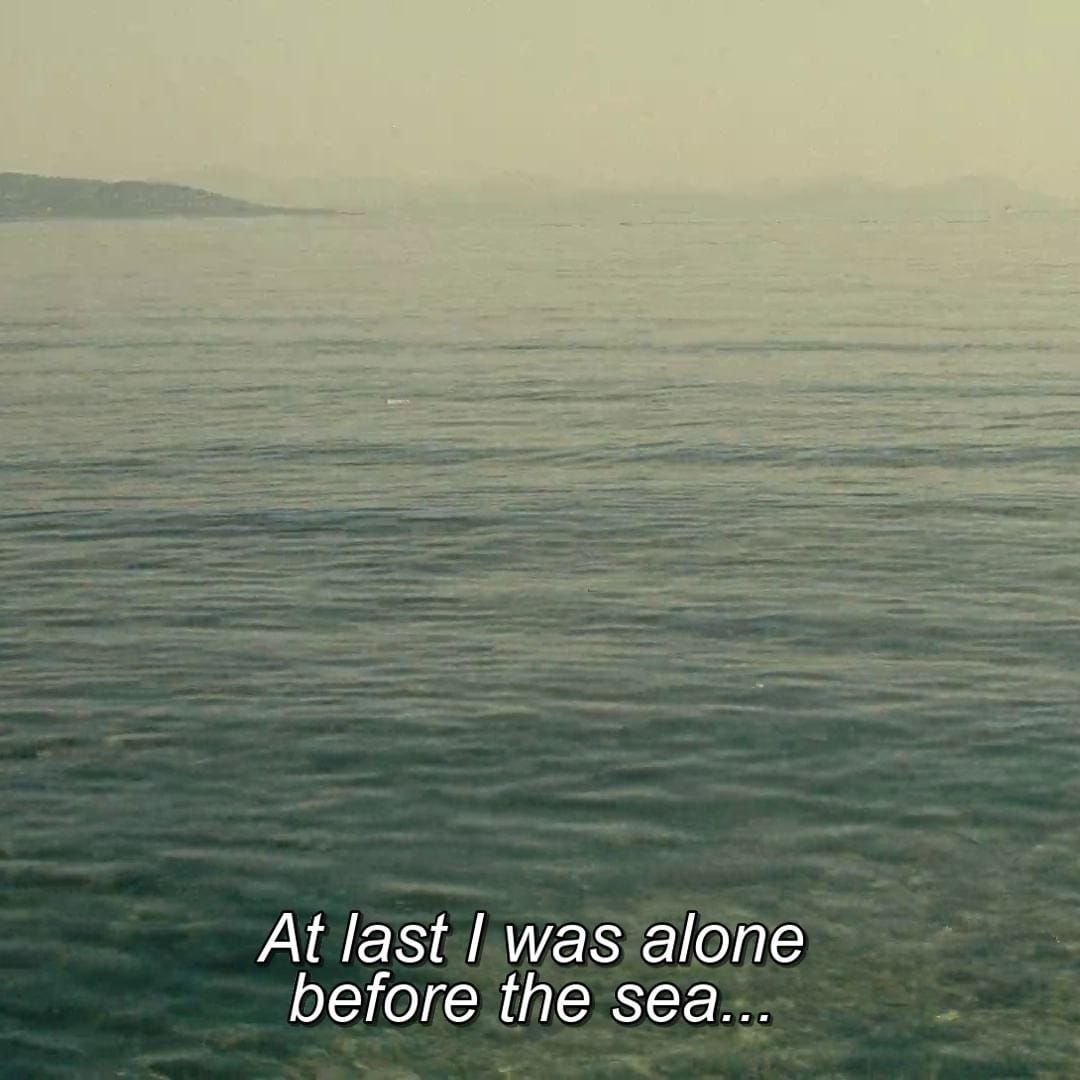 An Instagram  post added by meghaa on Jan 16, 2024. The author is @le_cinema_world. May present: sea, water, sky, liquid, fluid.