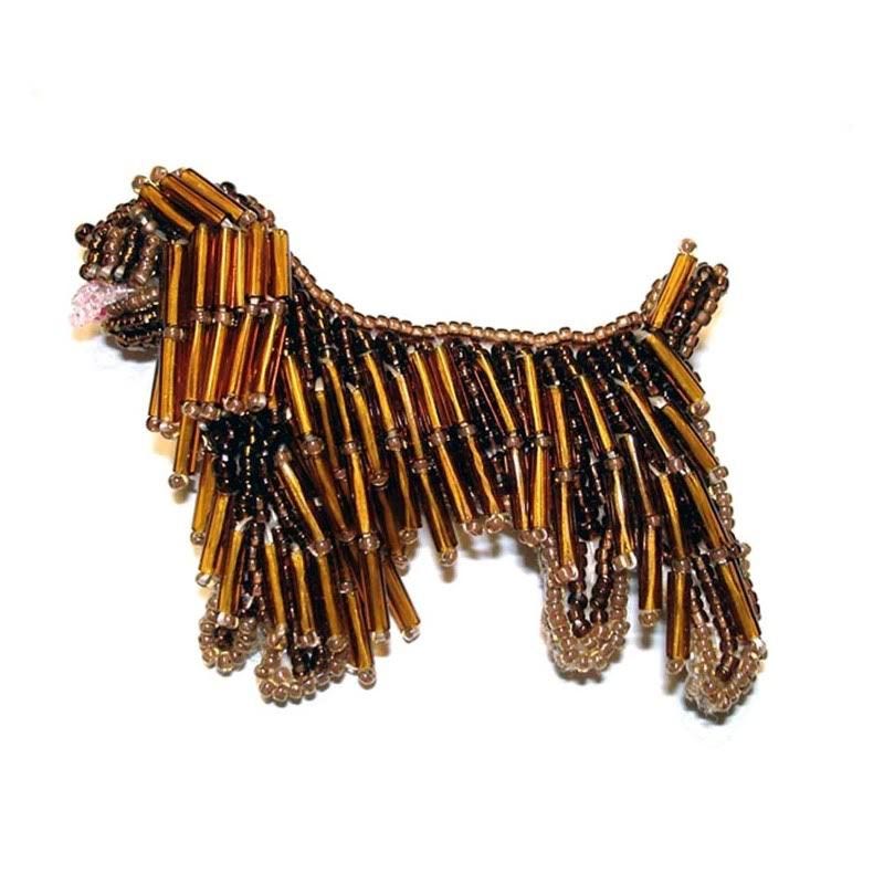 art beading blog bead embroidery beaded Stump Sussex Spaniel dog brooch custom pet portrait fine pop art art beading blog bead embroidery beaded Stump Sussex Spaniel dog brooch custom pet portrait fine pop art