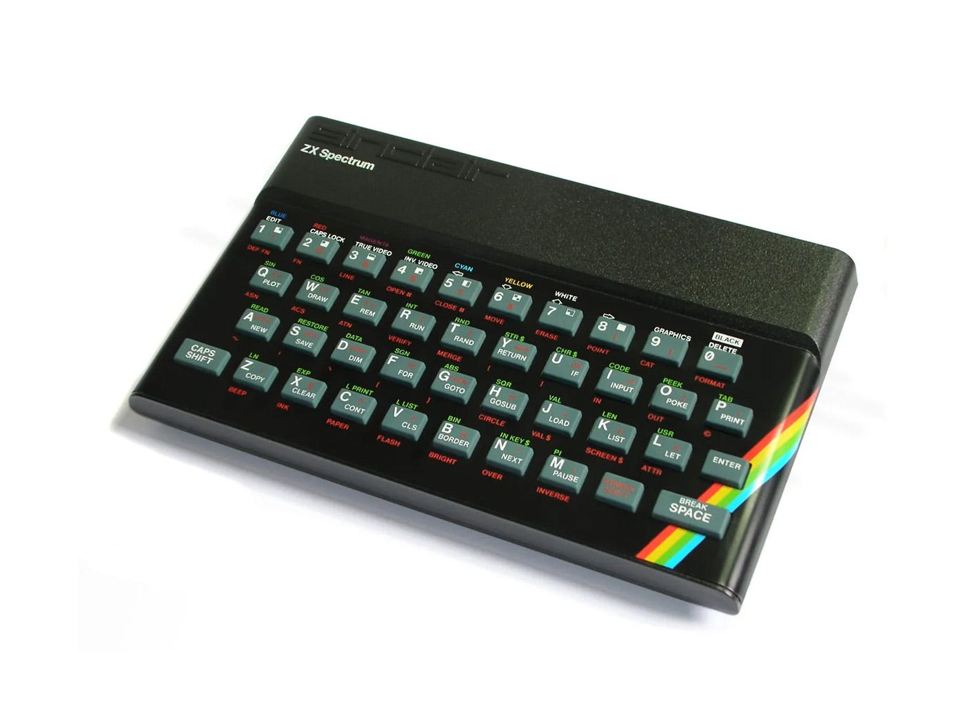 Designing retro interfaces for the ZX Spectrum using BASIC