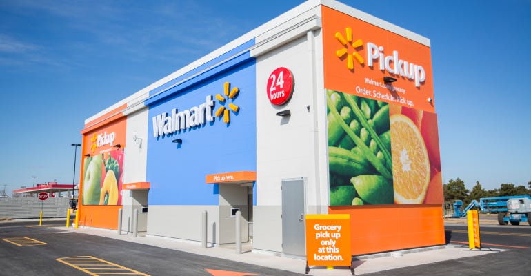 Walmart Automated Grocery Pickup