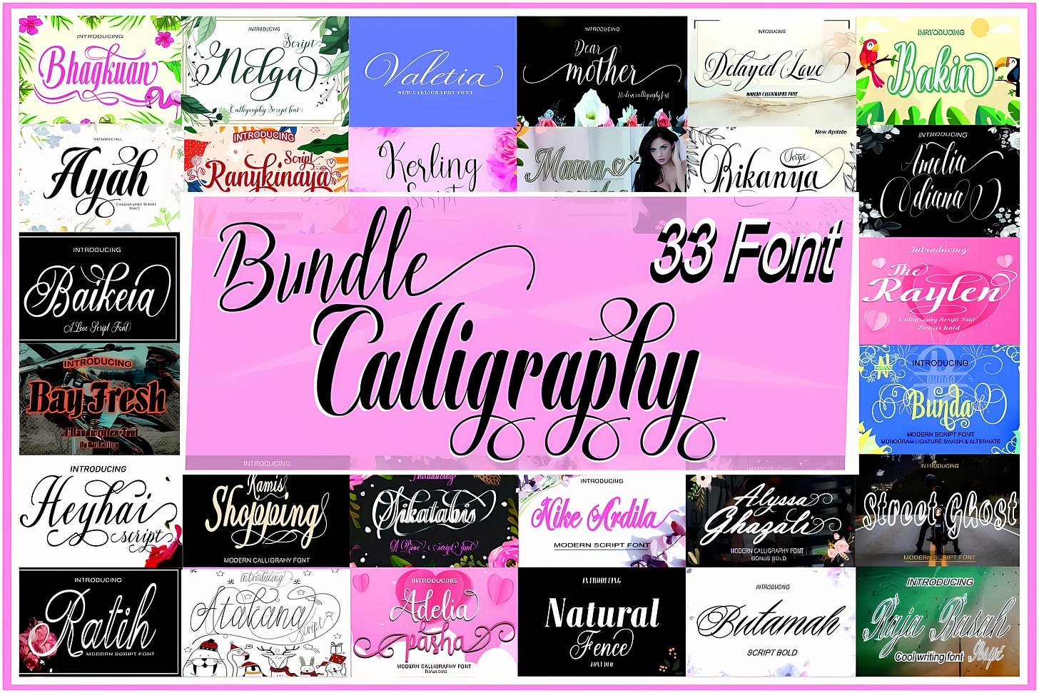 Best Free Calligraphy Fonts for Commercial Use