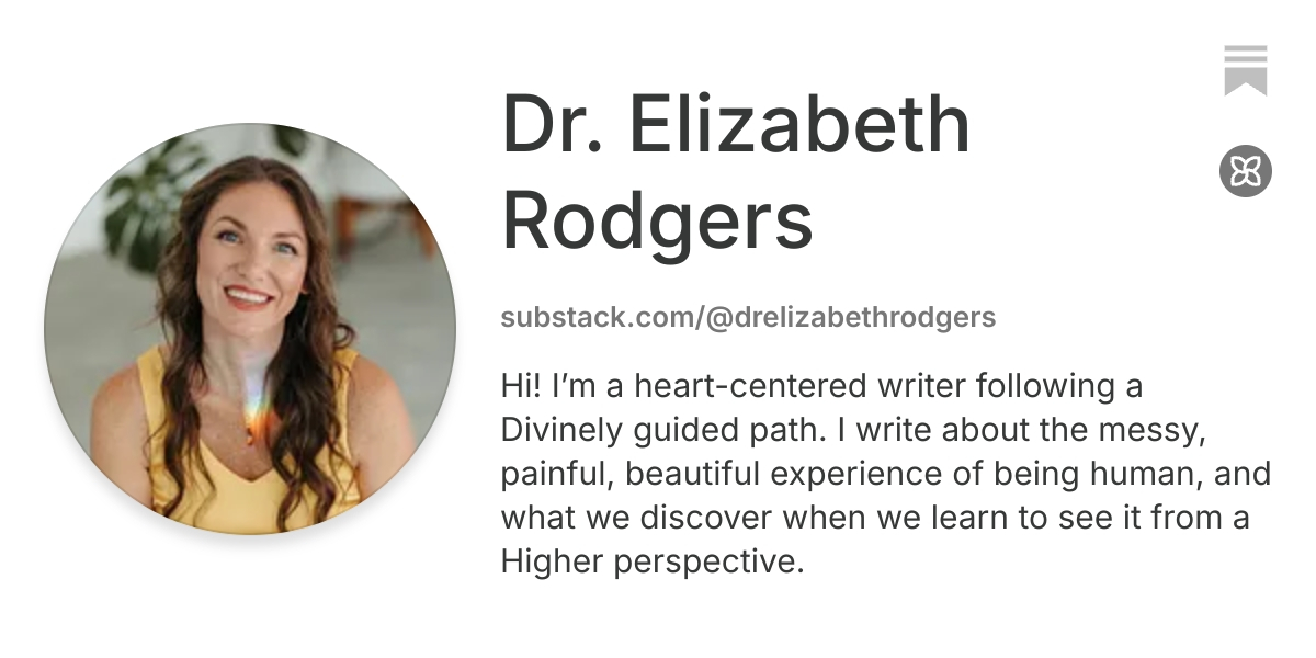 Dr. Elizabeth Rodgers | Substack