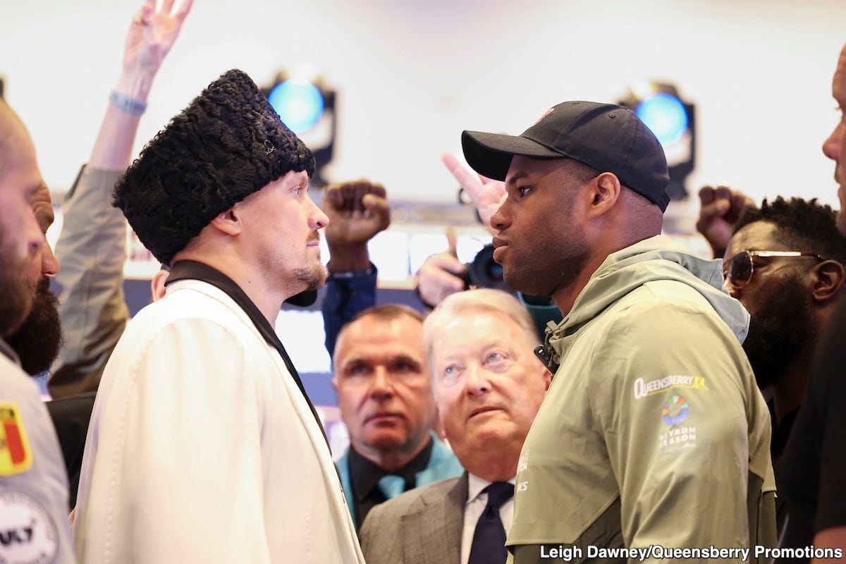 The Boxing Experts Predict Usyk vs. Dubois II