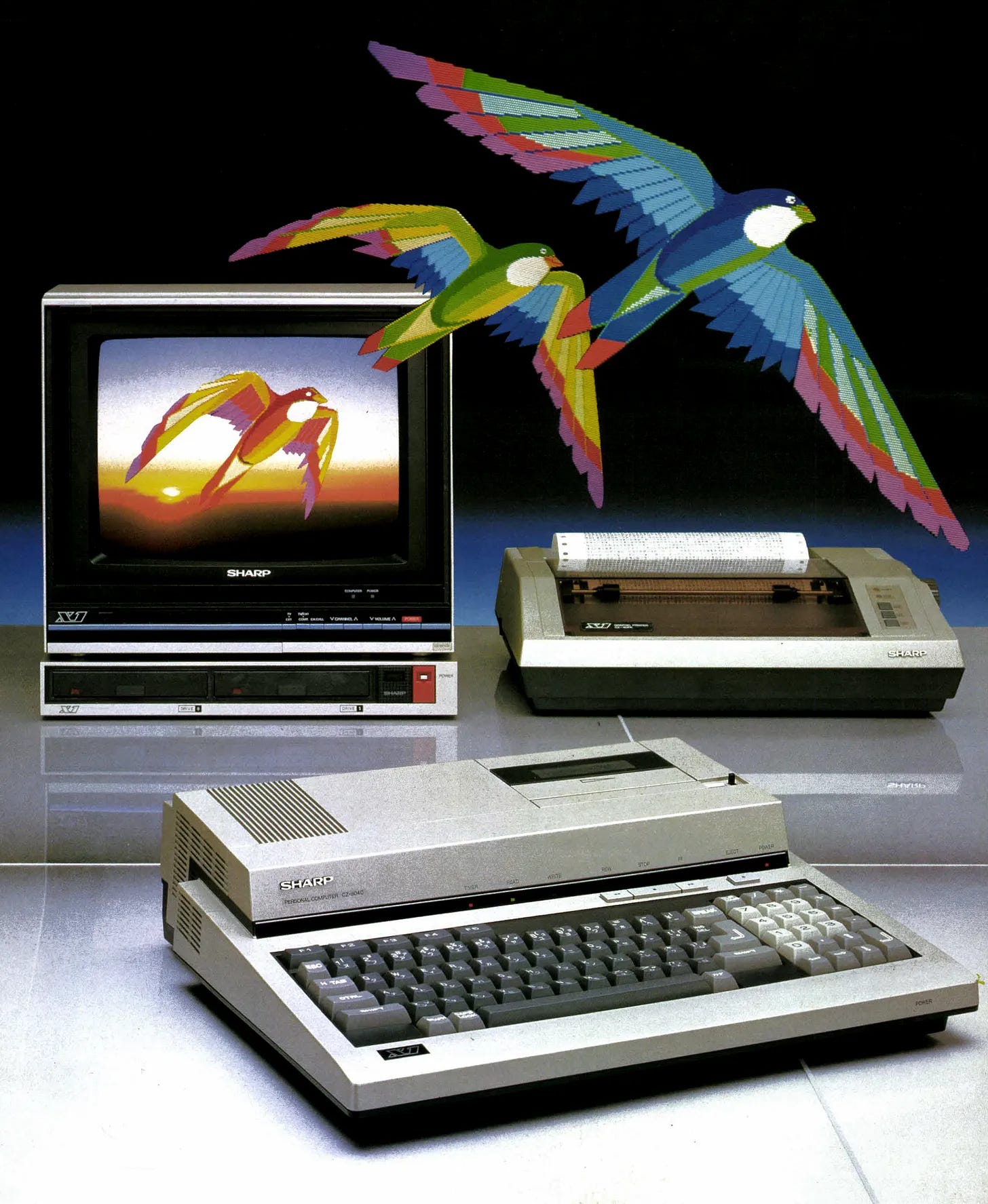 Sharp MZ, X1, and X68000 Computers: Complete Timeline (1978–1993)