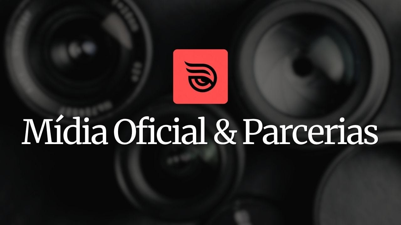 seção sobre como ter a Obscura como mídia oficial do evento