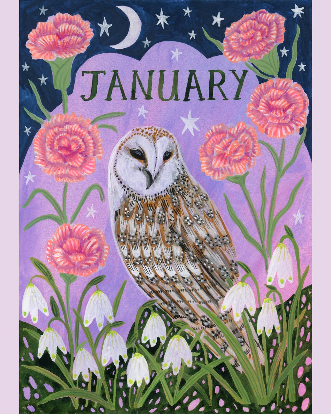 January owl by Lee Foster-Wilson