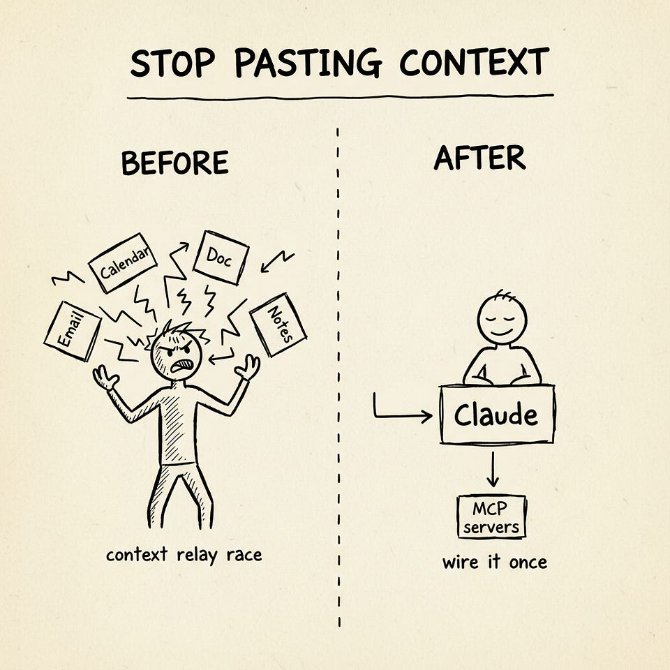 Newsletter artwork for “MCP for Creators: Engineering Content, Research & Sales”