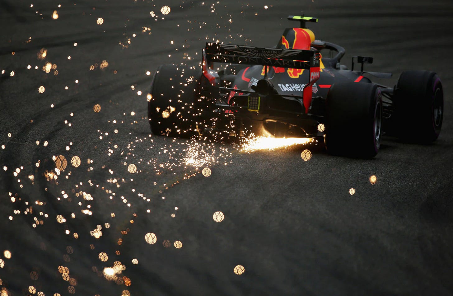 Why Do F1 Cars Spark? - APEX BITE - F1 Newsletter Why Do F1 Cars Spark? - APEX BITE - F1 Newsletter