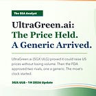 UltraGreen.ai: The Price Held. A Generic Arrived.