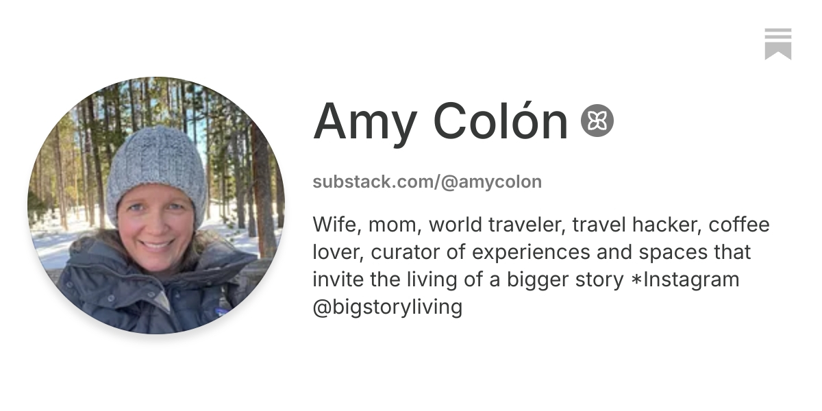 Amy Colón | Substack