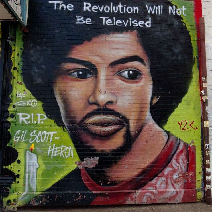 The Revolution Will Not Be Televised, East Village, New York City, March 2020.
