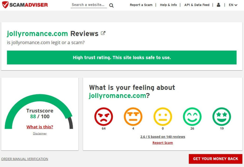 JollyRomance Dating Site