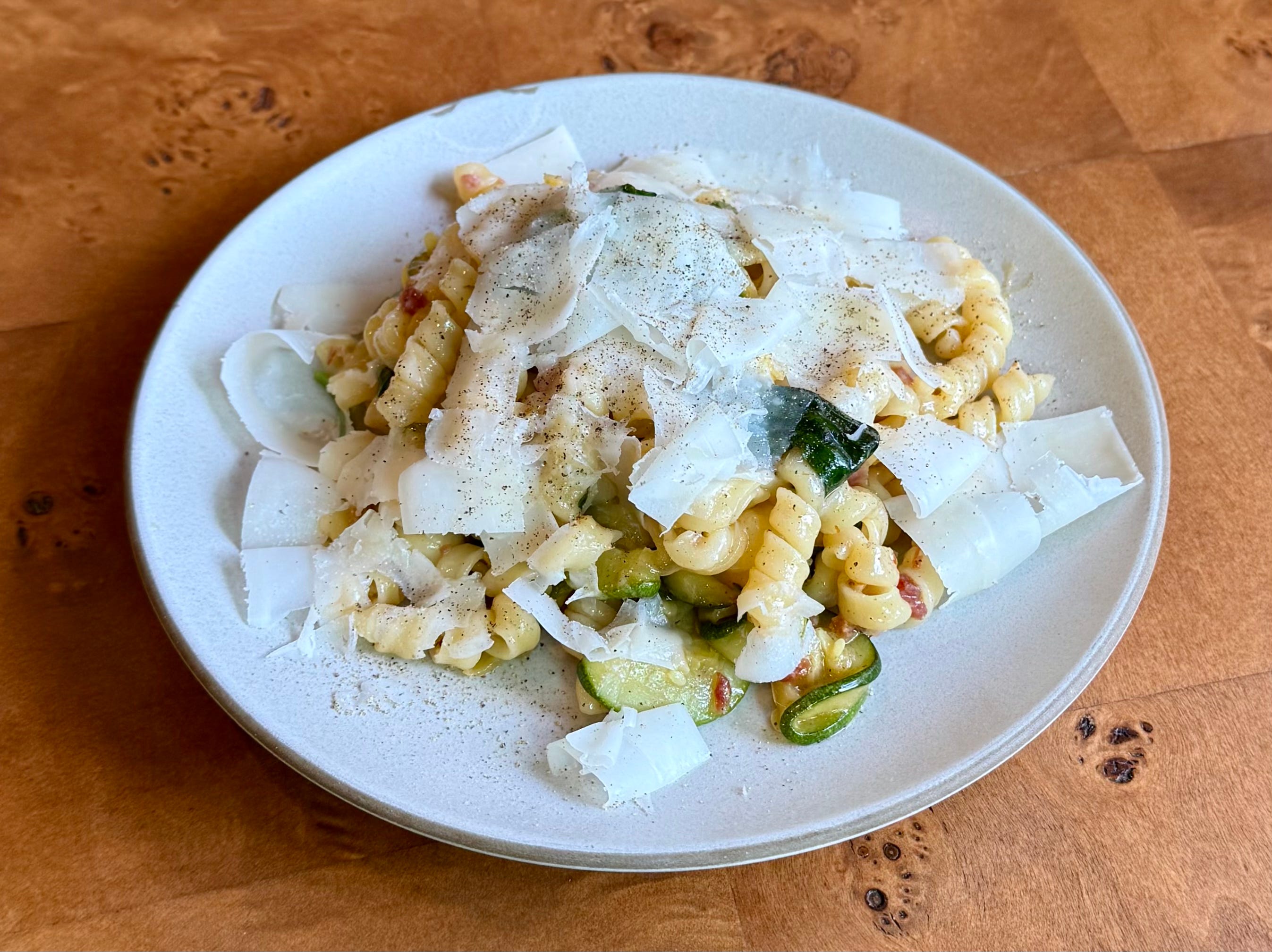 Summery Zucchini Pasta - by Max Baroni - Hot Side