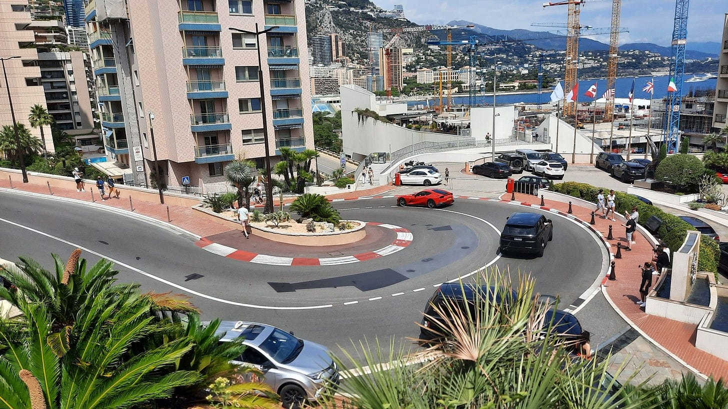 Casino de Monte-Carlo - Grand Hotel Hairpin loop from Monaco City | hike |  Komoot