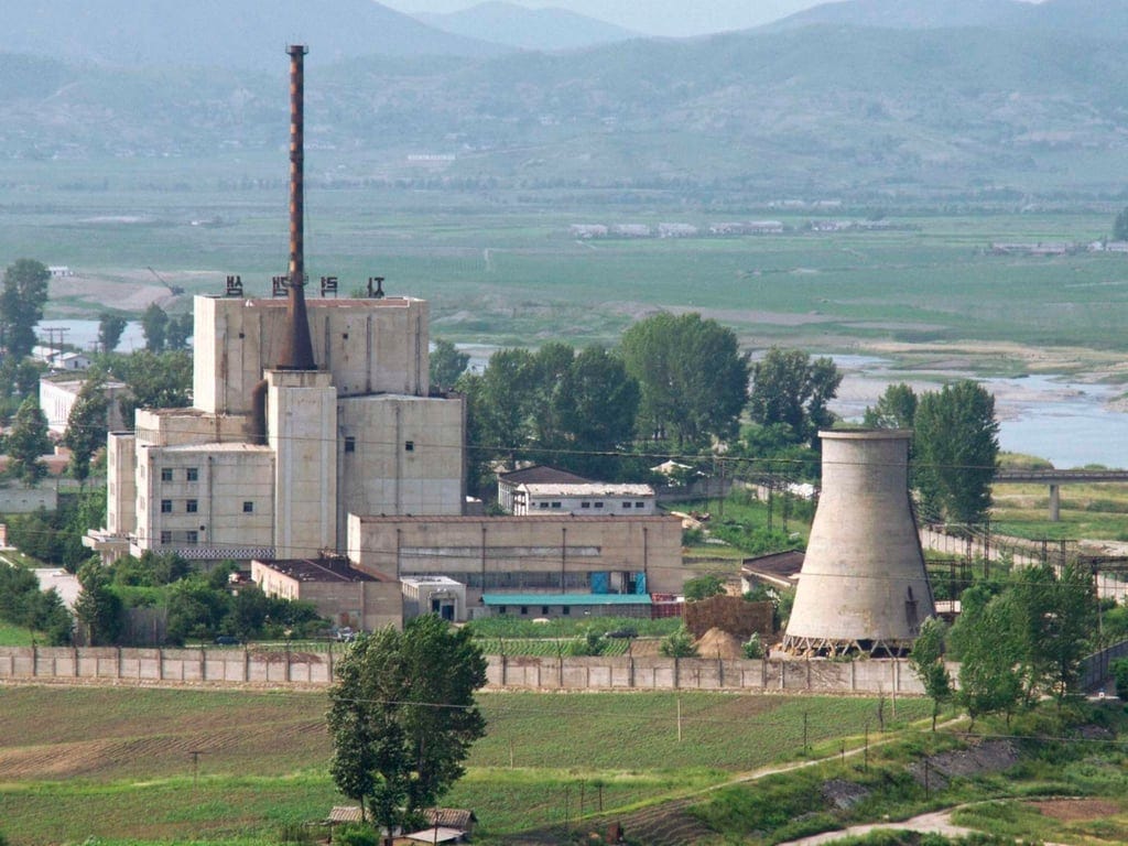 A North Korean nuclear plant pictured in 2008. Photo: Kyodo/Reuters