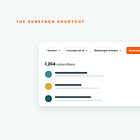 How to Filter Your Substack Subscribers by Section