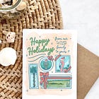 From Sketchbook To My Favorite Christmas Card