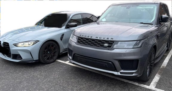 Vehicles seized Vehicles seized