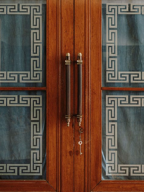 Image gallery of The New Palace photographed by Salva López for Kinfolk, showing atmospheric interiors, architectural details, soft natural light, and a quiet hospitality setting with a strong sense of place.
