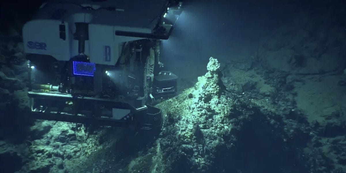 Miles beneath the surface, where sunlight can no longer penetrate, exists an eerie world of cold darkness...