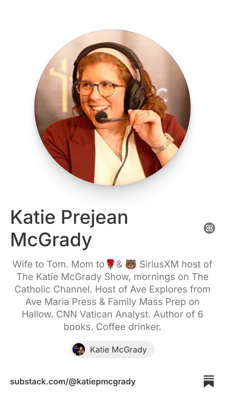 Katie Prejean McGrady | Substack