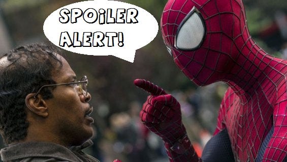 Amazing Spider-Man 2 Spoiler Alert Amazing Spider-Man 2 Spoiler Alert