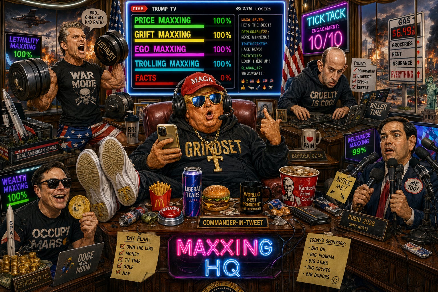 Stupid Maxxing: How Our Government Is Being Run by Juvenile Delinquents