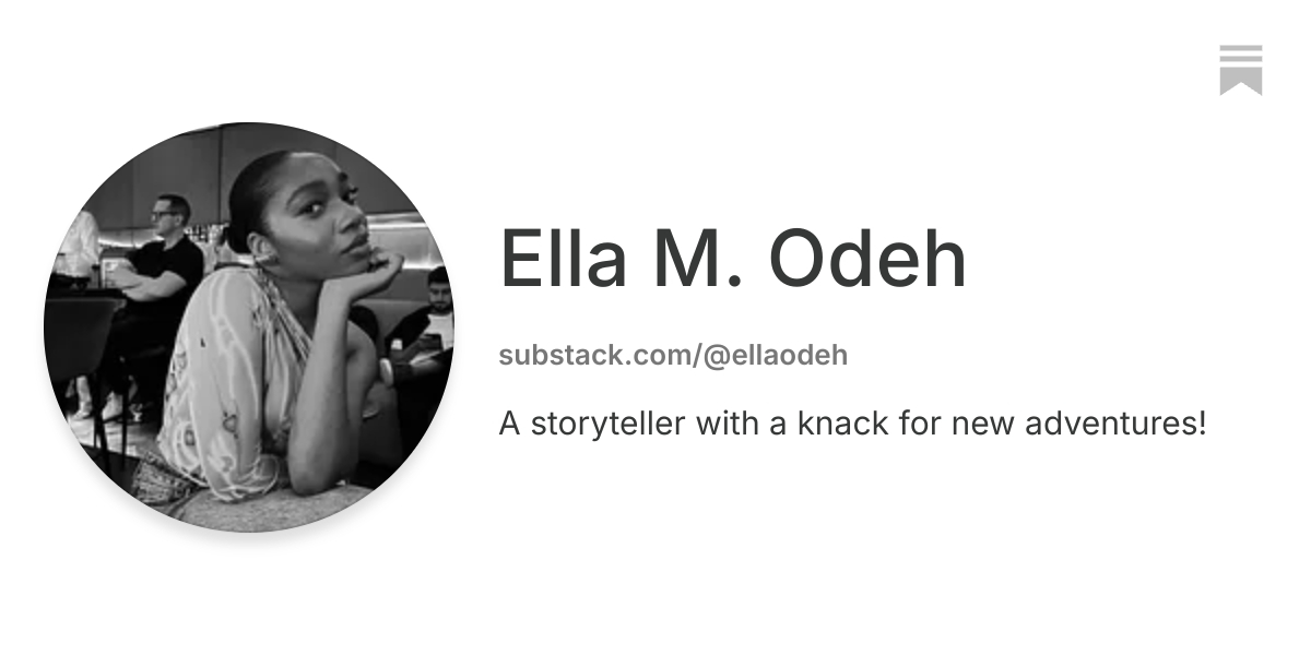 Ella M. Odeh | Substack