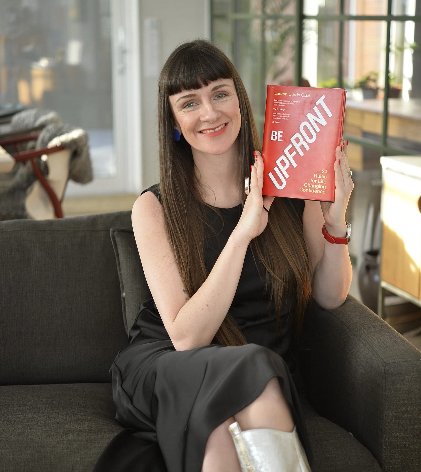 Lauren Currie, Be UPFRONT book