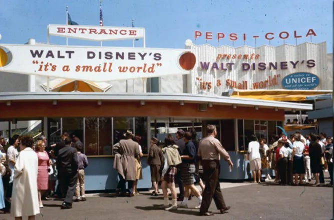 It's a small world at the New York World's Fair