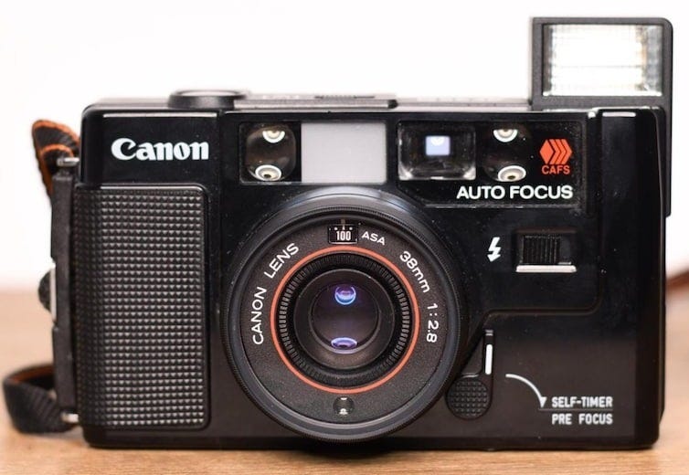Canon AF35M - Sure Shot - Autoboy - Point and Shoot - analog camera - very good condition - vintage image 1