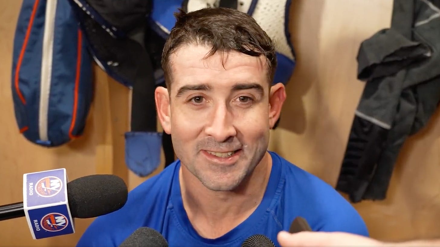 EXCLUSIVE: Clutterbuck Now All-Time Hits Leader, 'Be The Hunter, Not the Hunted' - New York Islanders Hockey Now EXCLUSIVE: Clutterbuck Now All-Time Hits Leader, 'Be The Hunter, Not the Hunted' - New York Islanders Hockey Now