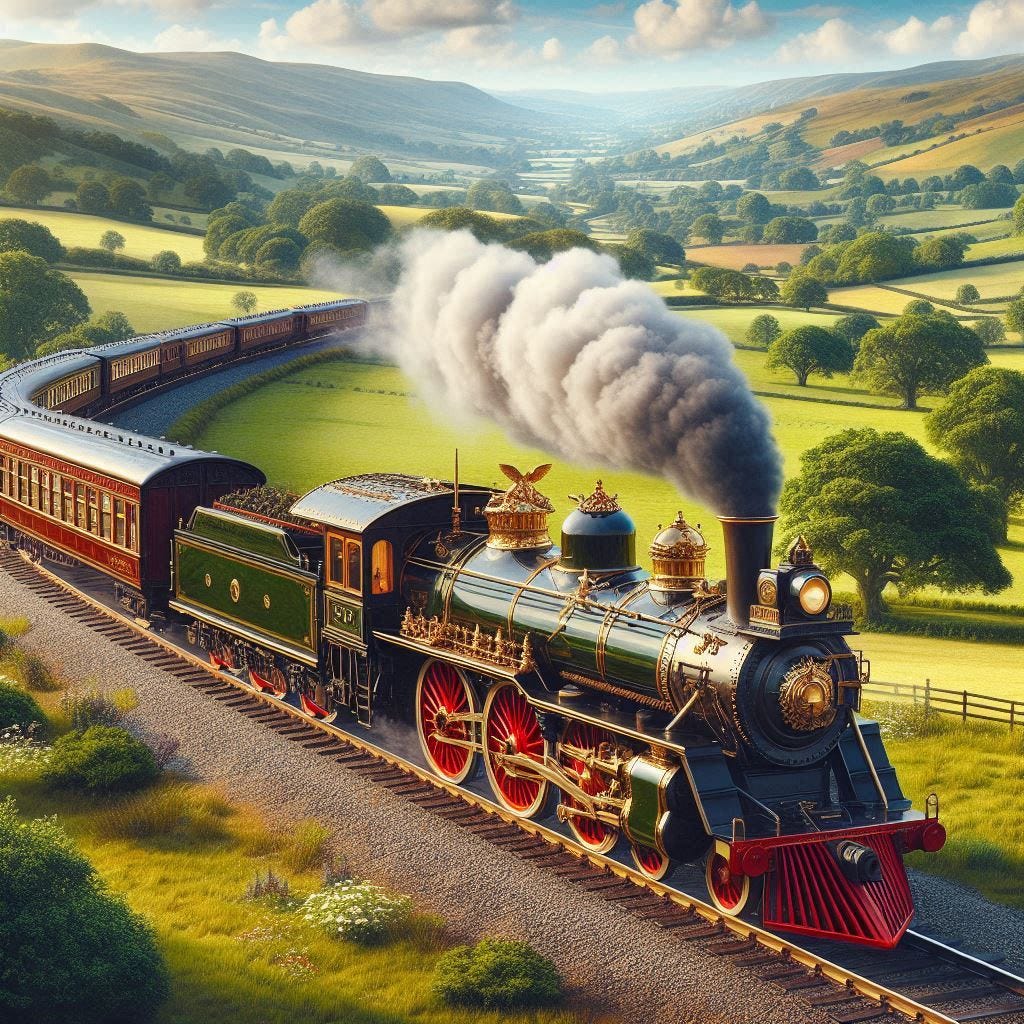 1876 express train