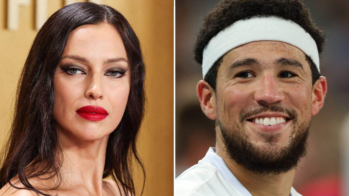 Photo of Irina Shayk and Devin Booker