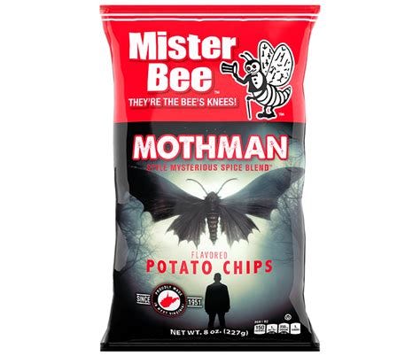 Mothman Potato Chips | Mister Bee