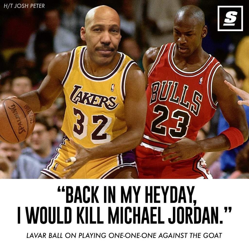 LaVar Ball vs. Michael Jordan | Hardwood Amino