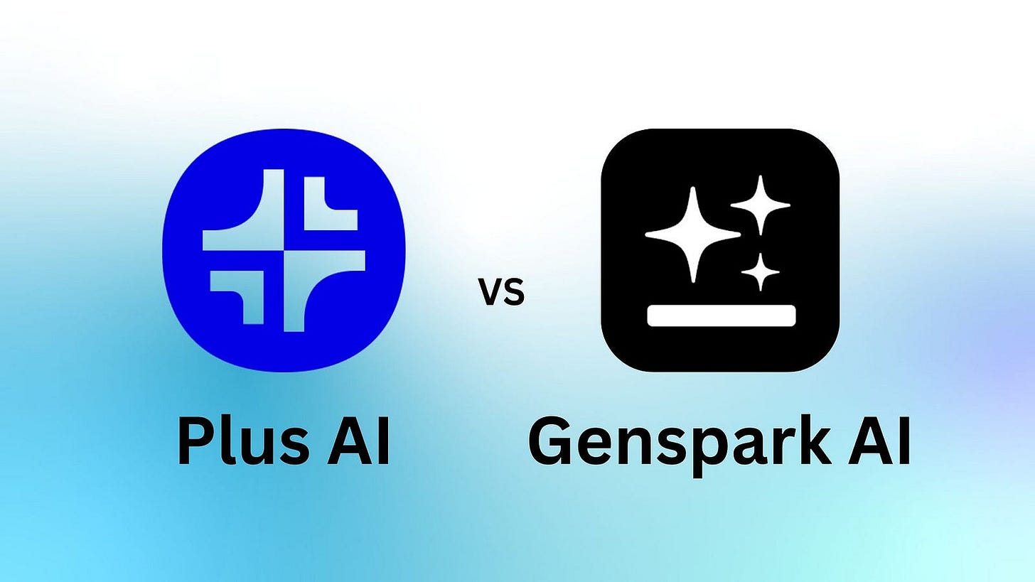 Plus AI vs Genspark