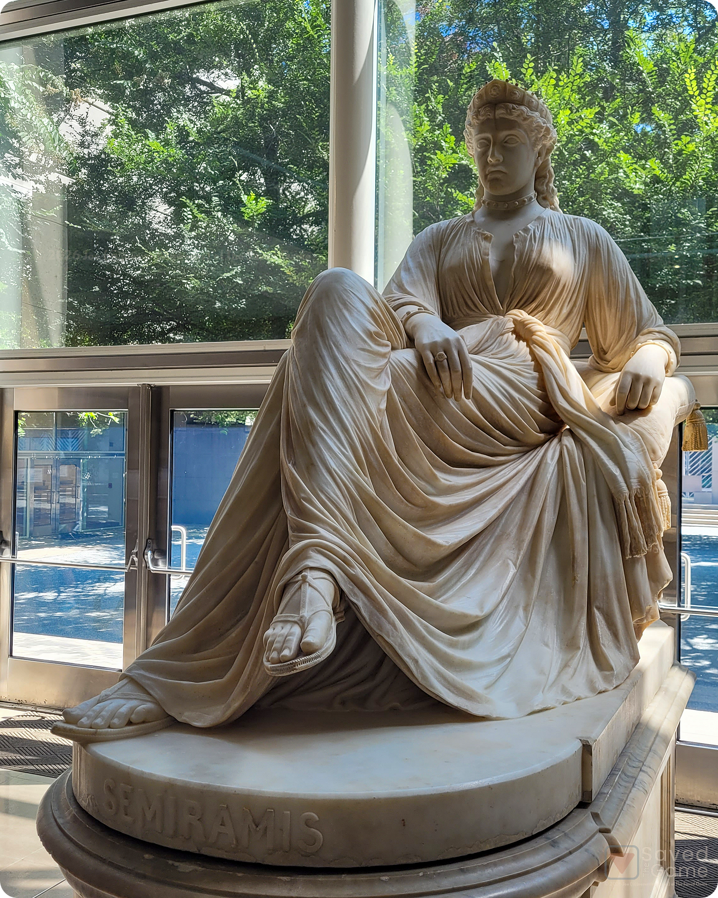 Marble Statue of Semiramis