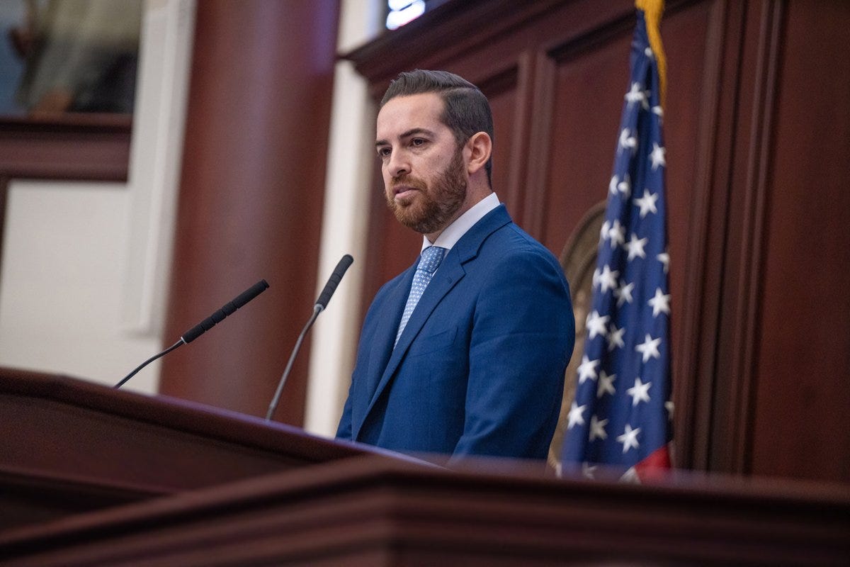 Florida Speaker Daniel Perez