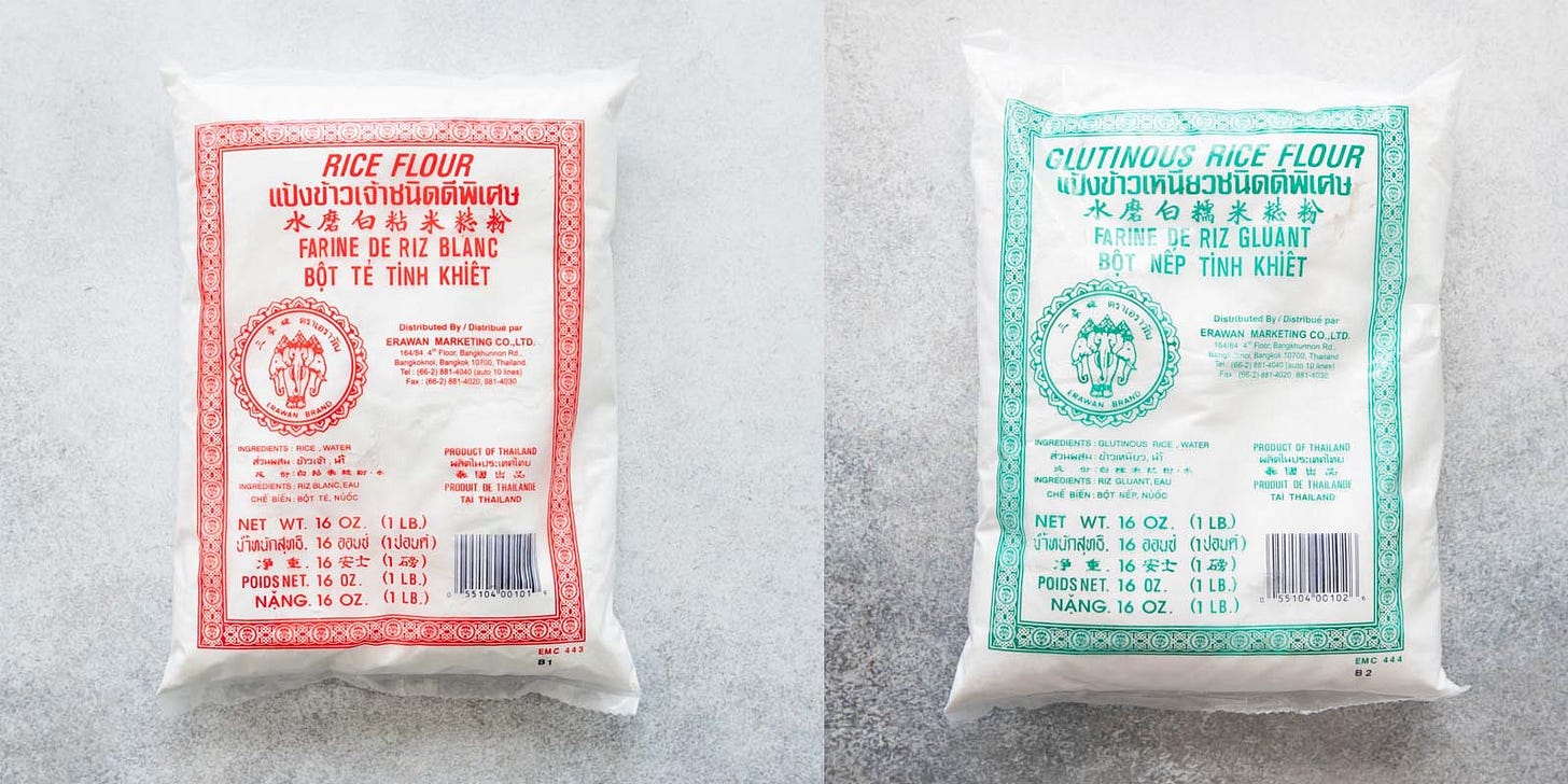 Only Rice Flour A Rice Flour Guide - by Lisa Lin - Tasting Lineage