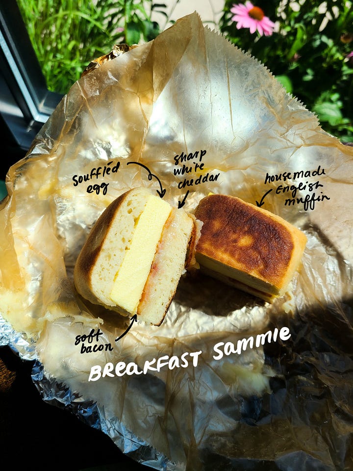 Wentworth & Fenn breakfast sammie
