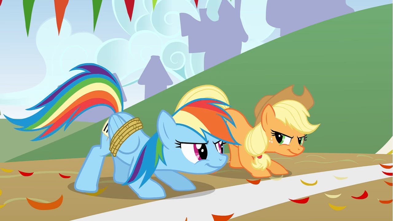 Ponies watching horse racing? - Sugarcube Corner - MLP Forums