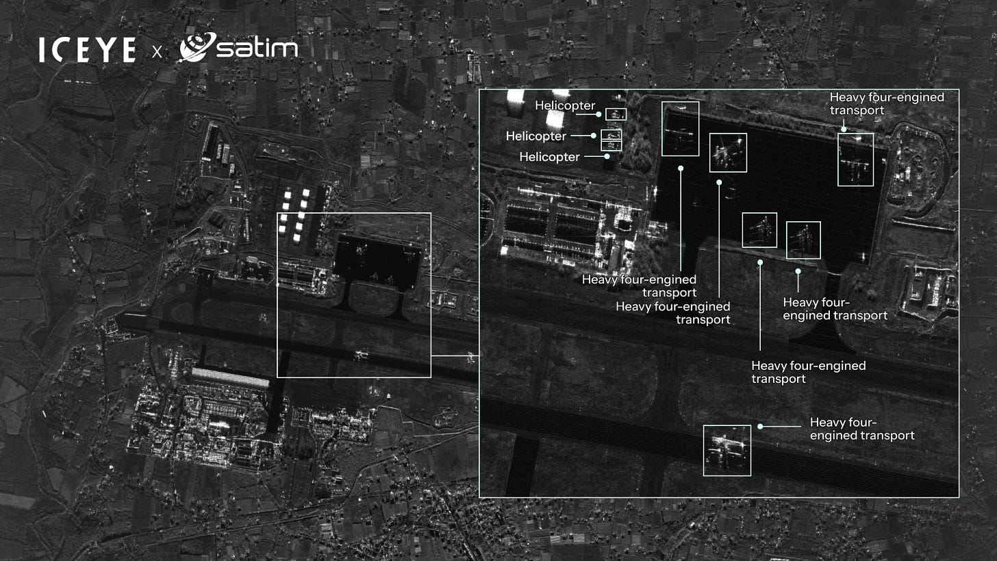 ICEYE showcases operational ISR Cell at NATO Tiger Meet 2025 - Space Watch  Africa