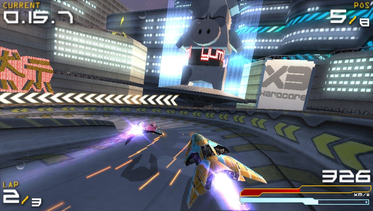 WipEout Pure, PSP | The King of Grabs WipEout Pure, PSP | The King of Grabs