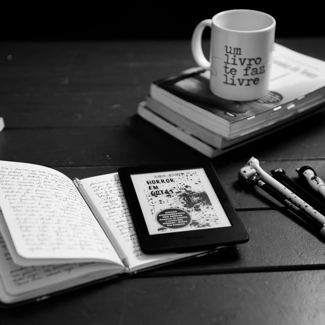 Um pesadelo chamado páginas em branco