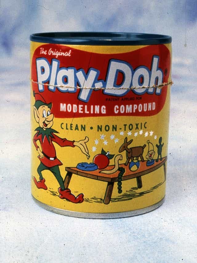 Play-Doh got its start as a wallpaper cleaner, created in Cincinnati