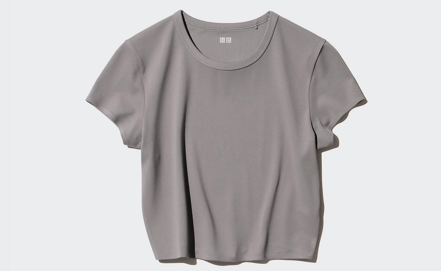 AIRism Soft Cropped T-Shirt AIRism Soft Cropped T-Shirt