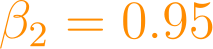 \beta_2 = 0.95