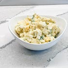 High Protein, No-Peel Egg Salad